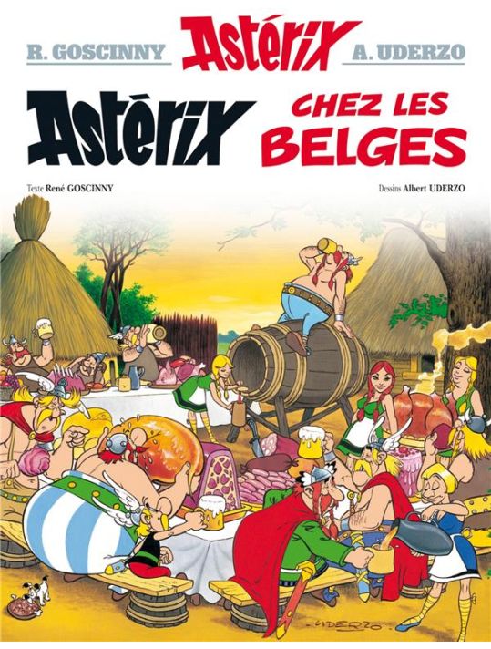 Astérix tome 24 - astérix chez les belges main product photo