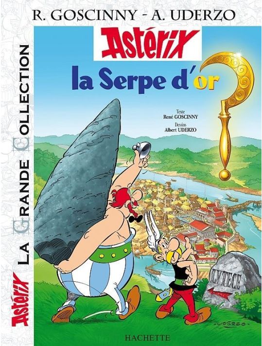 Astérix tome 2 grande collection - la serpe d'or main product photo