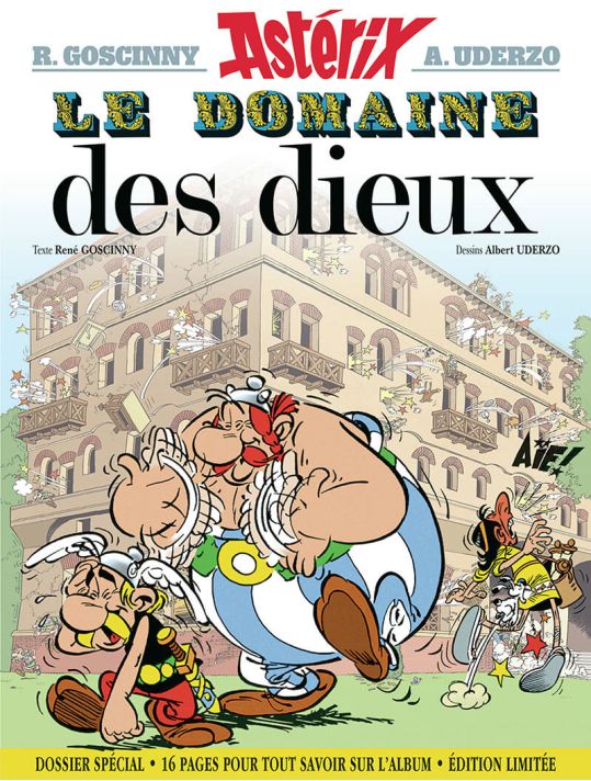 Astérix - édition spéciale tome 17 - le domaine des dieux main product photo