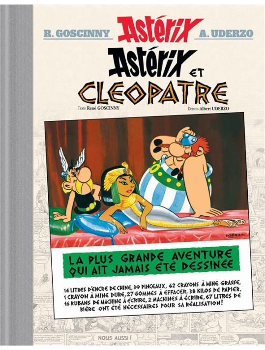 Astérix - édition de luxe tome 6 - Astérix et Cléopâtre main product photo