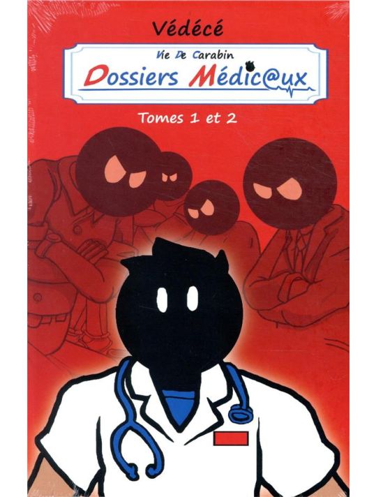 Vie de carabin - dossiers médicaux - étui tomes 1 et 2 main product photo