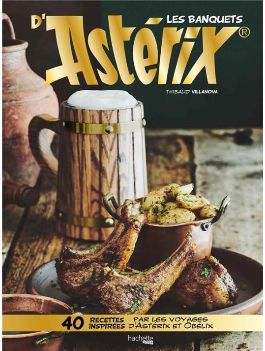 Les banquets d'Astérix - recettes main product photo