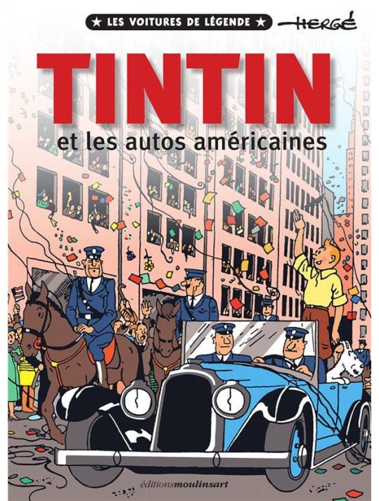 Tintin et les autos Américaines main product photo