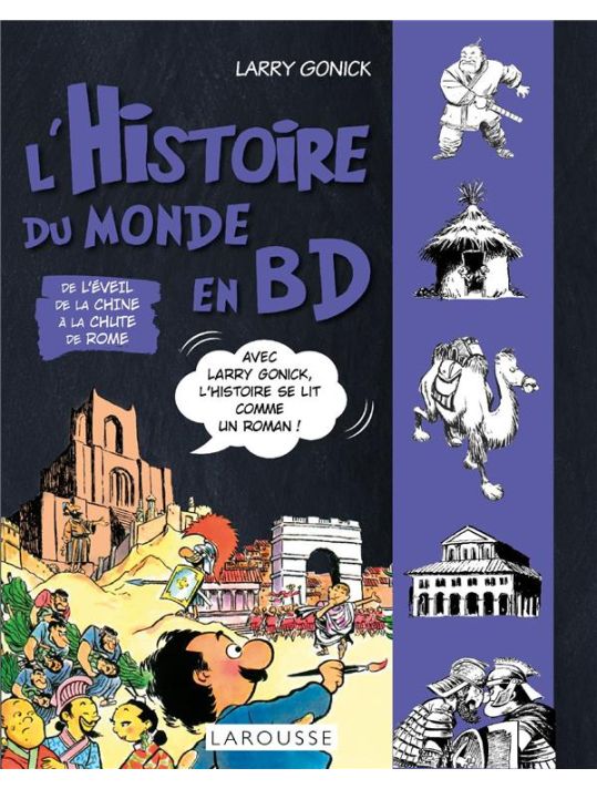 l'histoire du monde en BD Tome 2 ; de l'éveil de la Chine à la chute de Rome main product photo