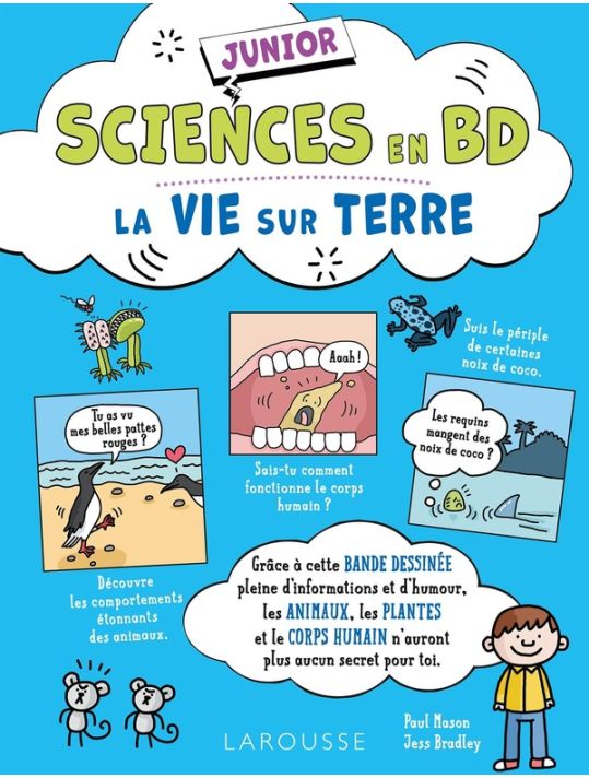 sciences en BD junior : la vie sur Terre main product photo