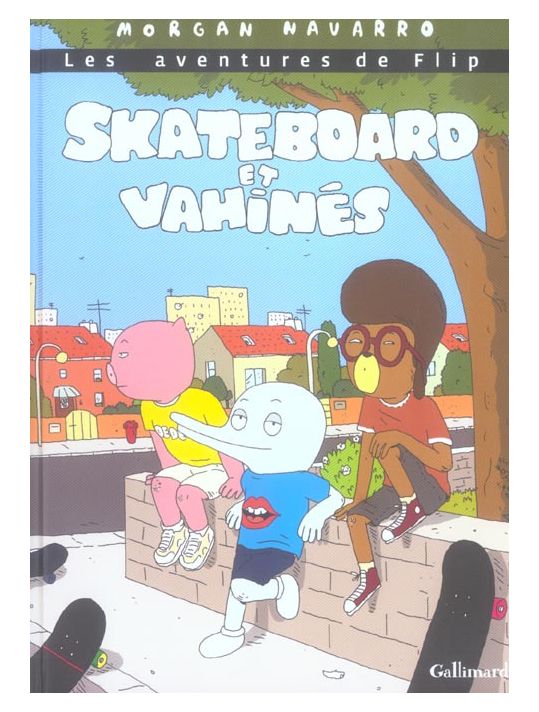 Les aventures de flip tome 1 - skateboard et vahinés main product photo