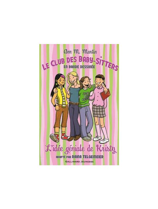 Le club des baby-sitters tome 1 - l'idée géniale de kristy main product photo