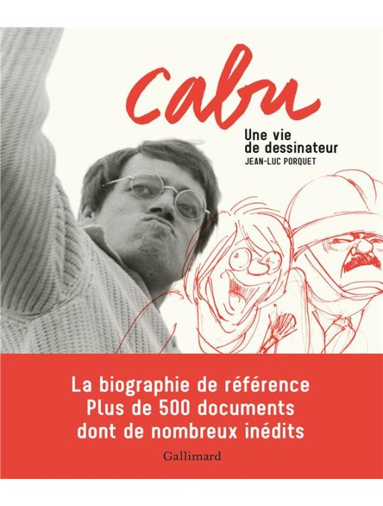 Cabu ; une vie de dessinateur main product photo