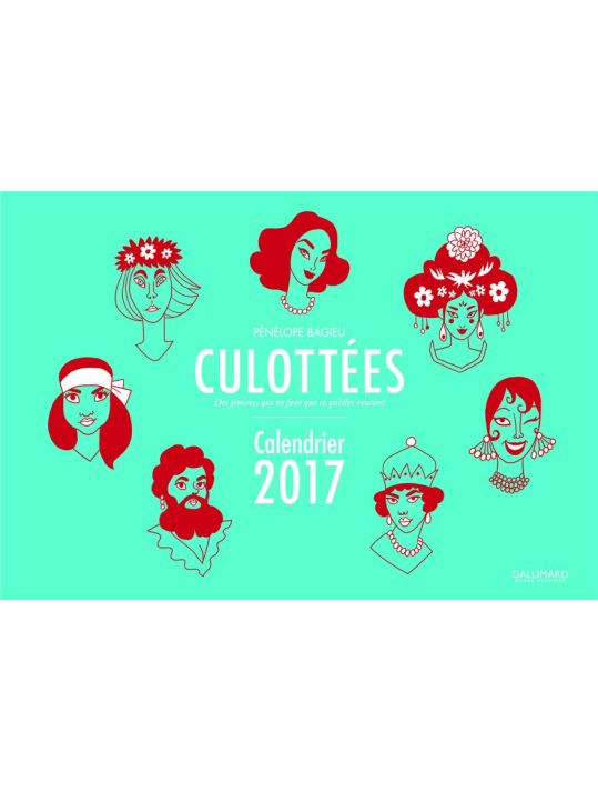 Culottées - calendrier 2017 main product photo