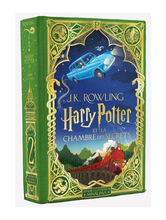 Harry Potter (roman illustré) tome 2 - Harry Potter et la chambre des secrets main product photo