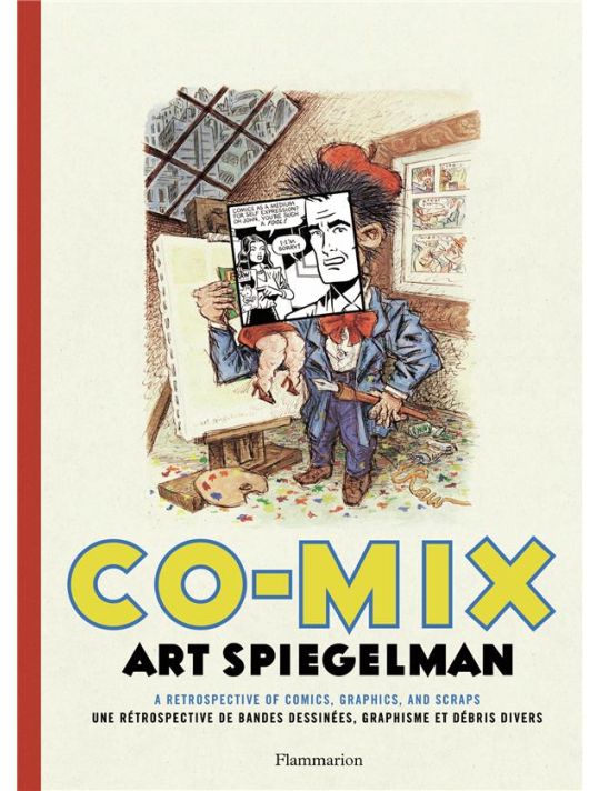 co-mix ; art spiegelman ; une rétrospective de bandes dessinées, graphisme et débris divers main product photo