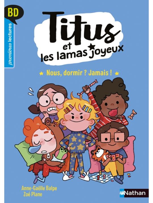 Titus et les lamas joyeux Tome 5 : nous dormir ? jamais main product photo