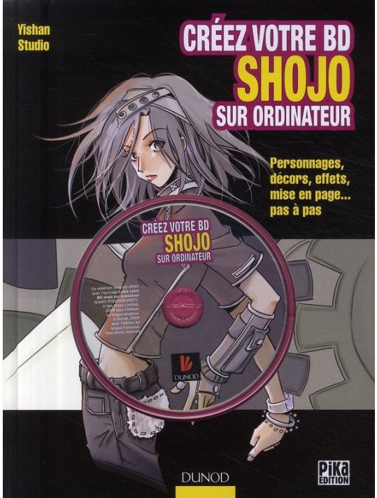 créez votre bd shojo sur ordinateur main product photo