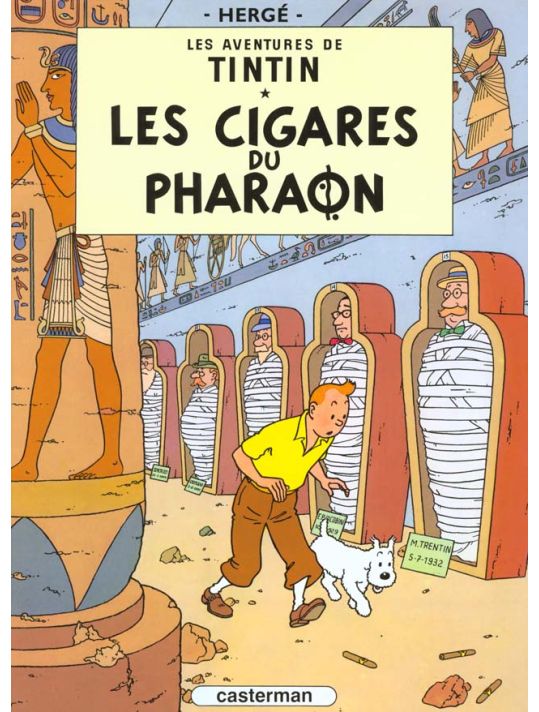 Tintin tome 4 - les cigares du pharaon main product photo
