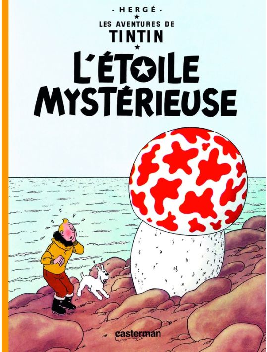 Tintin tome 10 - l'étoile mystérieuse main product photo