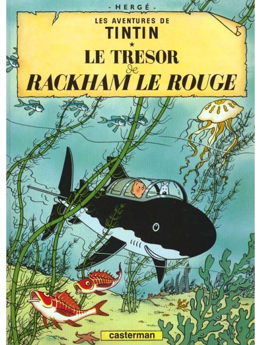 Tintin tome 12 - le trésor de rackham le rouge main product photo