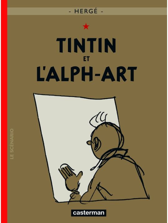 Tintin tome 24 - tintin et l'alph-art main product photo