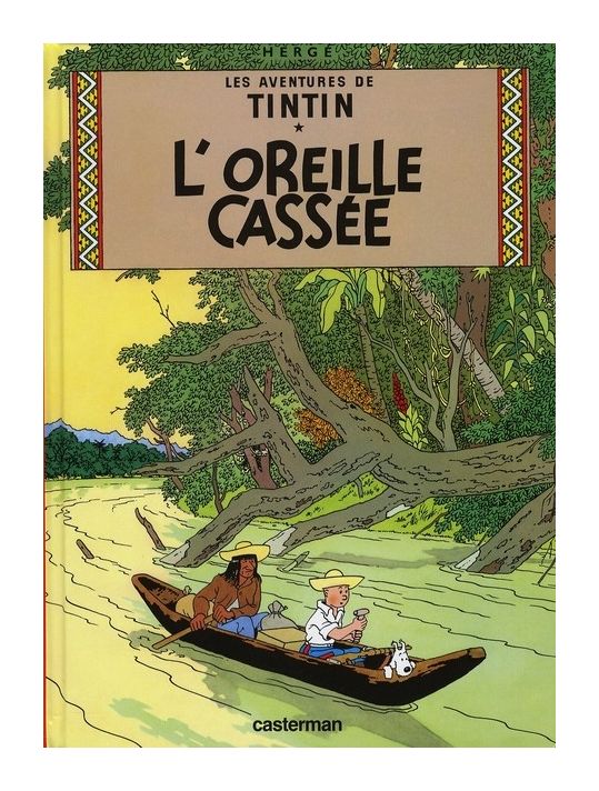 Tintin tome 6 - l'oreille cassée (petit format) main product photo