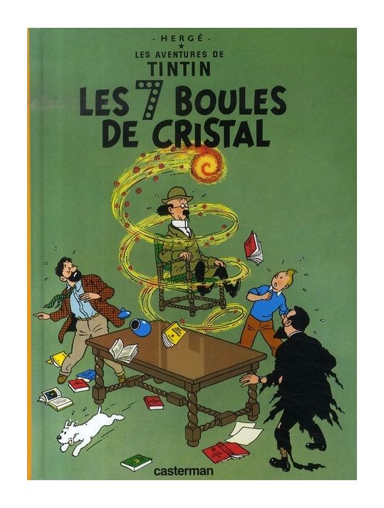 Tintin tome 13 - les 7 boules de cristal (petit format) main product photo