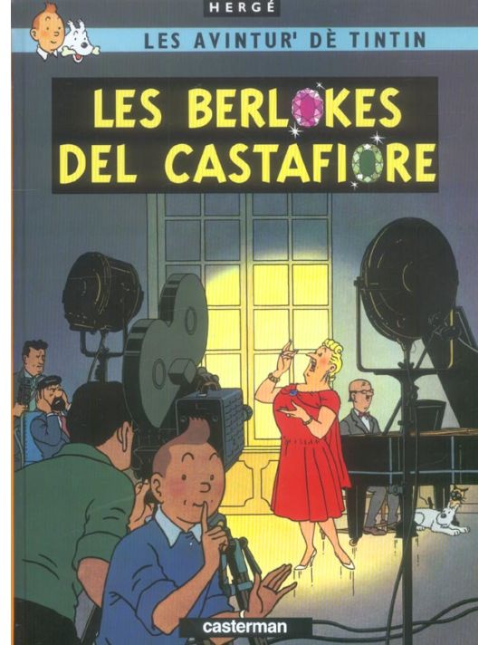 Les avintur' dè Tintin tome 21 - les berlokes del Castafiore main product photo
