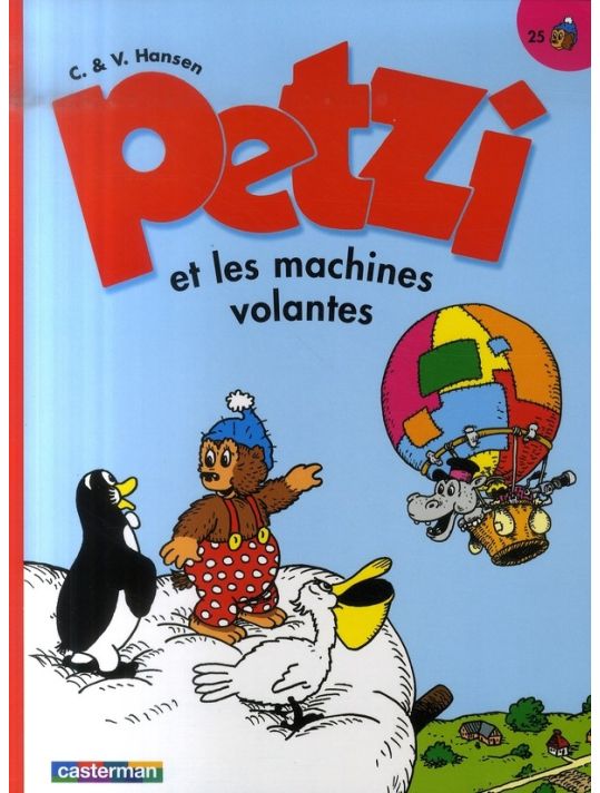 Petzi tome 25 - petzi et les machines volantes main product photo