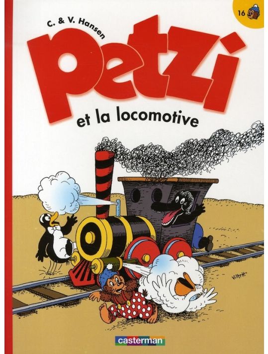 petzi tome 16 - petzi et la locomotive main product photo