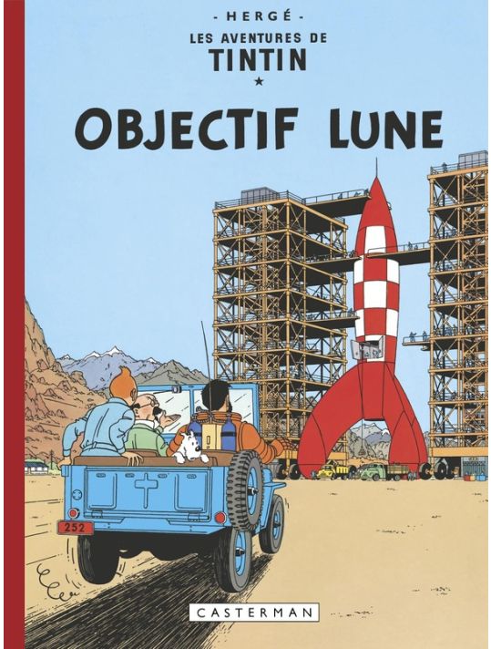 Tintin tome 16 - objectif lune (fac-similé couleurs 1953) main product photo