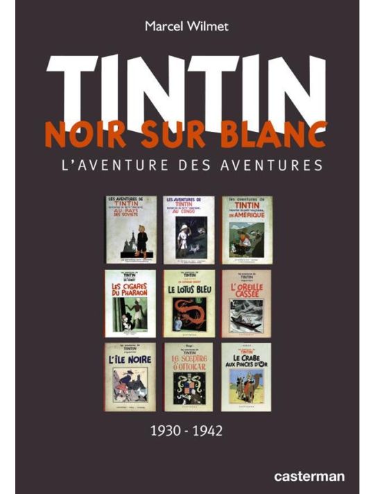 tintin noir sur blanc main product photo