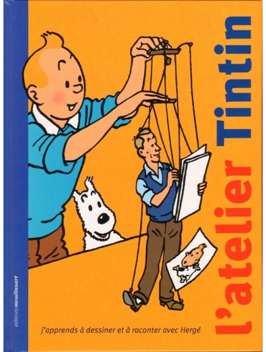 Tintin - Divers tome 32 - L'atelier Tintin : j'apprends à dessiner et à raconter avec Hergé (éd. 2008) main product photo