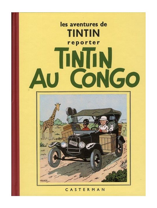 La voiture jaune de Tintin “Congo” – Brüsel