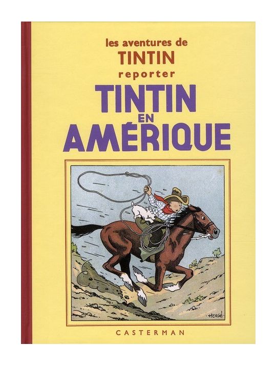 Tintin tome 3 - tintin en amérique (fac-similé N&B 1931-32 - Petit format) main product photo
