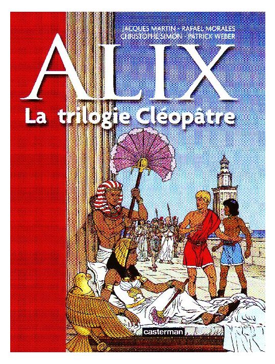 Alix - la trilogie cléopâtre (petit format) main product photo