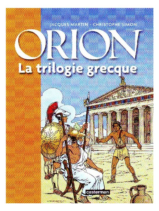 Orion - Intégrale tome 1 à tome 3 - la trilogie Grecque main product photo