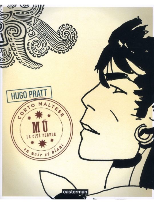 Corto Maltese tome 12 - Mû, la cite perdue (n&b) main product photo