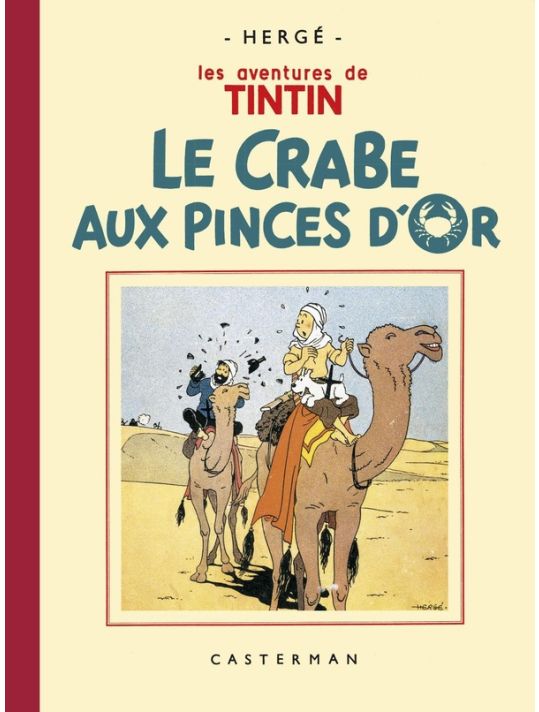 Tintin tome 9 - le crabe aux pinces d'or (fac-similé N&B 1941 - Petit format) main product photo