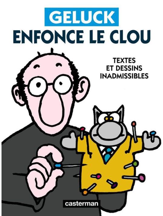 Geluck enfonce le clou main product photo