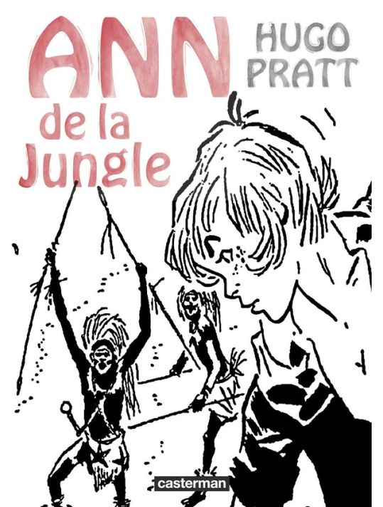 Ann de la jungle - intégrale noir et blanc main product photo