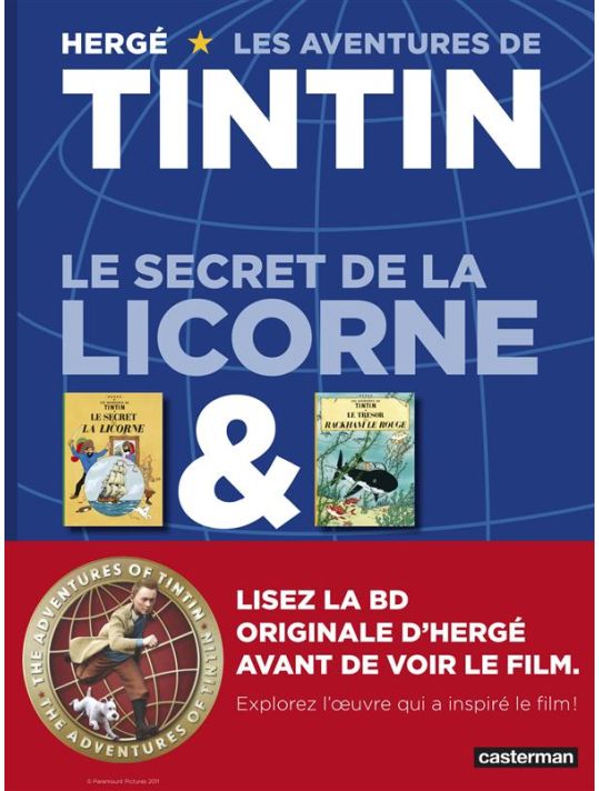 le secret de la licorne et le tresor de rackham le rouge main product photo