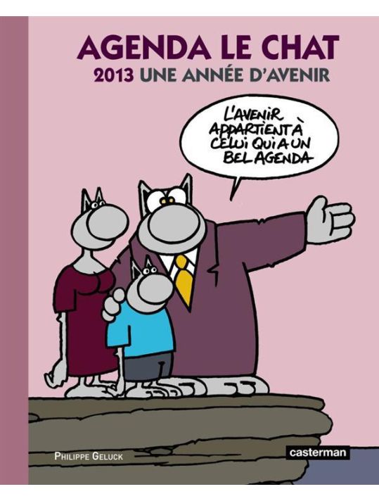 agenda le chat 2013 ; une année d'avenir main product photo