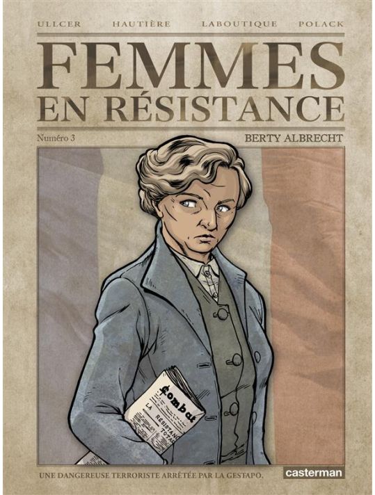 Femmes en résistance tome 3 - Berty Albrecht main product photo