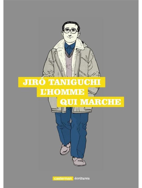 l'homme qui marche ; essentiel écritures main product photo