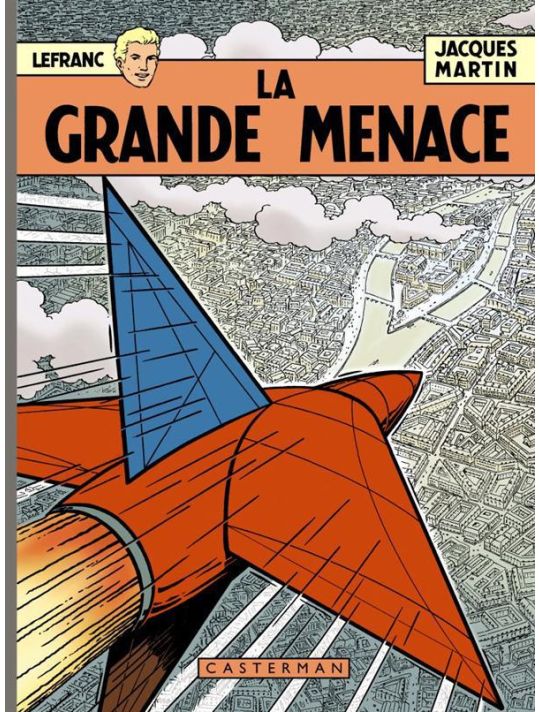 Lefranc tome 1 - la grande menace - Les 60 ans de Lefranc main product photo