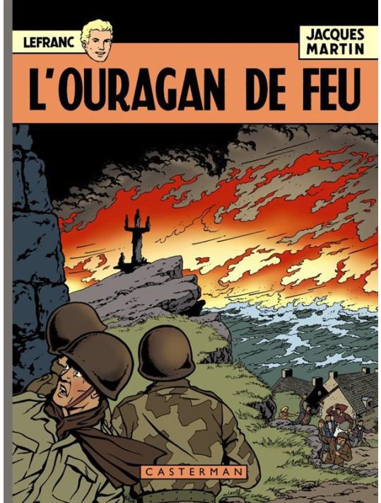 Lefranc tome 2 - l'ouragan de feu - Les 60 ans de Lefranc main product photo