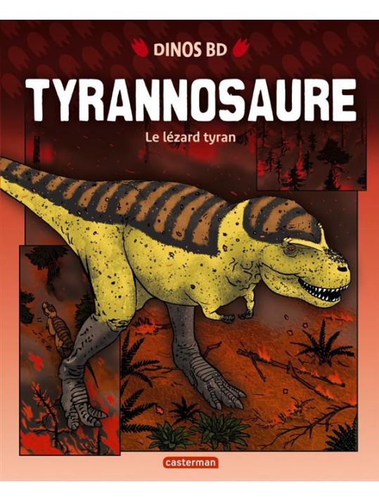 Dinos bd tome 5 - tyrannosaure main product photo