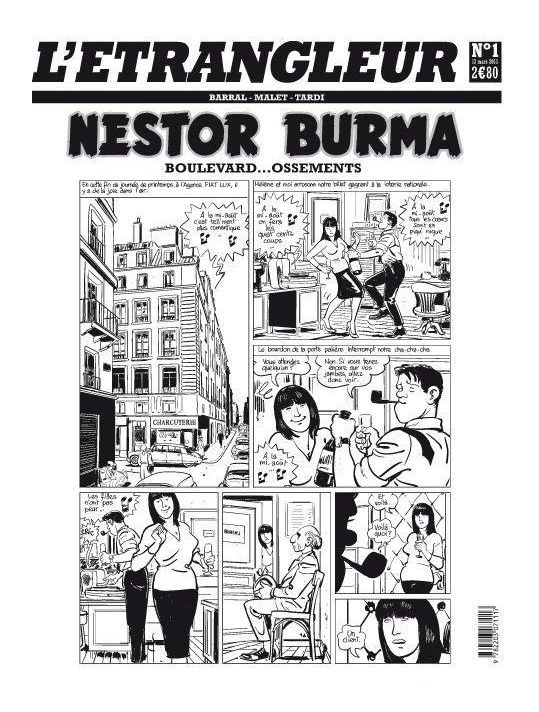 l'étrangleur - Nestor burma - boulevard... ossements - Journal tome 1/3 main product photo