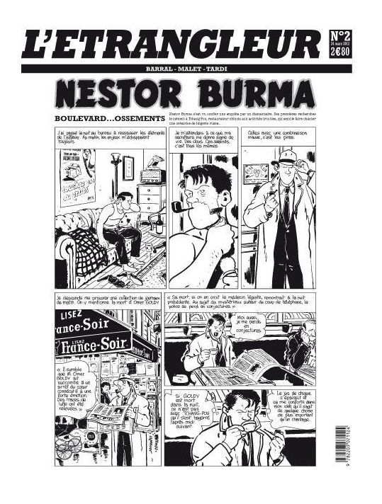 l'étrangleur - Nestor burma - boulevard... ossements - Journal tome 2/3 main product photo
