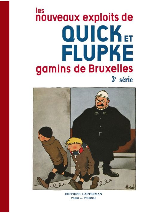 Quick et flupke tome 3 - gamins de bruxelles (fac similé n&b) main product photo