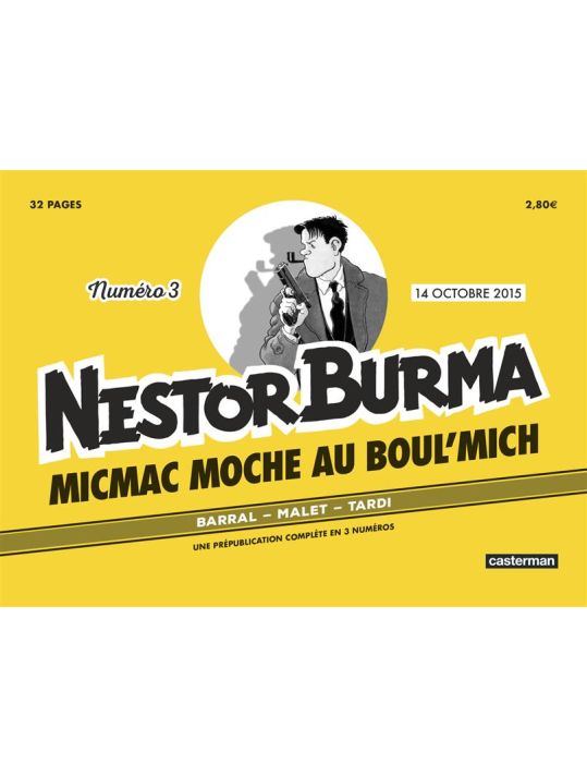 Nestor Burma Journal tome 3 main product photo