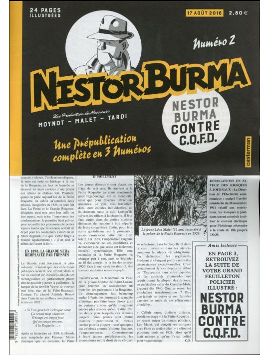 Nestor Burma contre CQFD - journal tome 2 main product photo