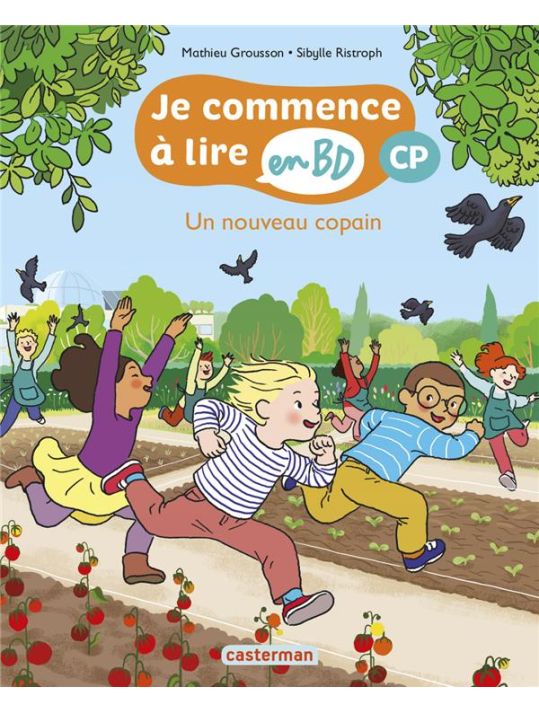 Je commence à lire en BD : CP - Un nouveau copain main product photo